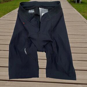 Louis Garneau Fit Sensor 3 Cycling Shorts Mens Medium Black Padded Bike NWT